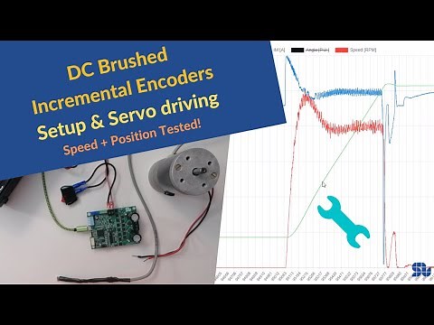 DC Motor Encoder Setup | Speed + Position control tested