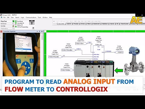 Online - Read Analog Input From Flow Meter To PLC Controllogix | Rockwell Automation