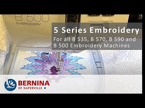 BERNINA 5 Series Embroidery