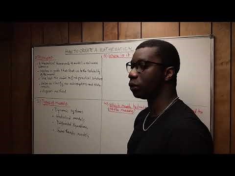 How To Create A Mathematical Model?