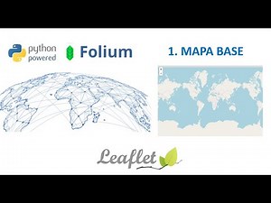 Mapa Interactivos en Python | Folium Leaflet | Mapa Mundi Python | Interactive Maps in Python 🚀✅