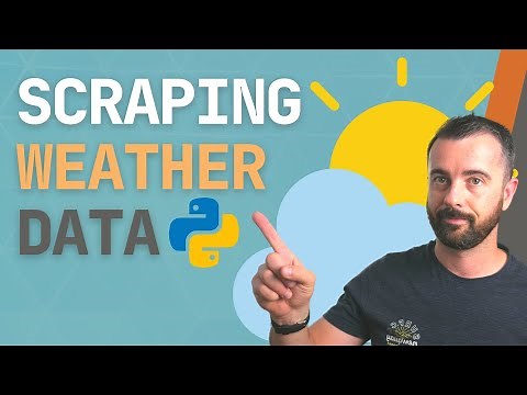 Web Scraping Weather Data with Python