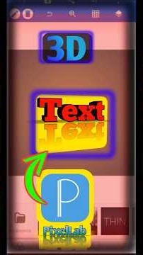 Pixellab 3d text|3d text editing| Pixellab editing #pixellabediting #Pixellab3dtext