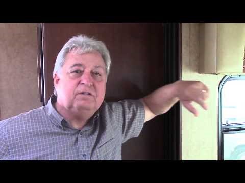 Inspect your RV slideout's interior seal to keep water out.