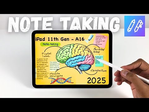 How to Take Notes on iPad 11th Gen (A16) 2025 With Apple Pencil – CollaNote | Back to School