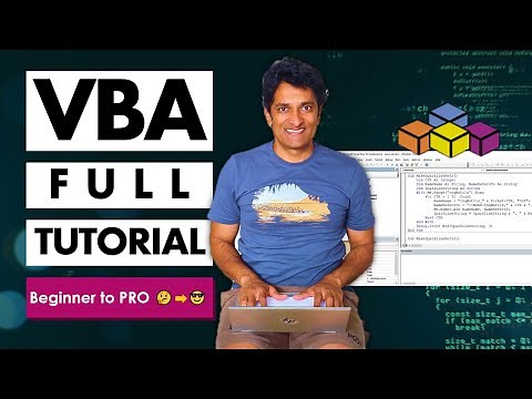 Excel VBA Macros - Beginner to PRO Masterclass with Code Samples