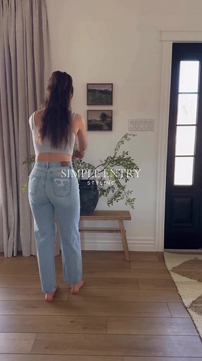 simple entry styling tips: — organic element like real or faux stems — artwork, framed photos or a mirror — a bench I love how a few simple touches can make a space feel cozy and put together! my current obsession are these beautiful framed canvas art prints from @Amazon Home for only $22!! head to my stories for a closer look at all the prints and a direct link! LIKE SAVE this post for future reference! I’ve linked all my simple entryway must haves on my ltk, so you can achieve this look too! l