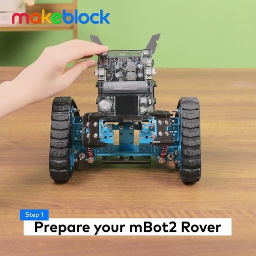 mBot2 Rover Image Recognition--Emotion Reader #makeblock #robot