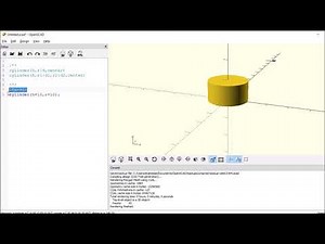 OpenSCAD - cylinder