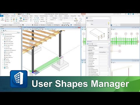 Custom Structural Shapes in OpenBuildings Designer