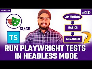 Playwright Typescript #20 Run Playwright Tests in Headless Mode | Playwright Automation Tutorial
