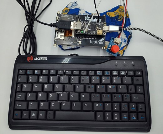 CircuitPython Text Editor On The Go