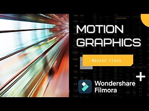 Motion Graphics Tutorial【Filmora Master Class】