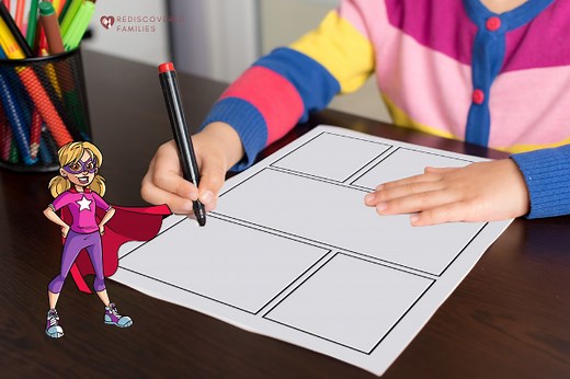 How To Draw Comic Strips: Step By Step | Rediscovered Families