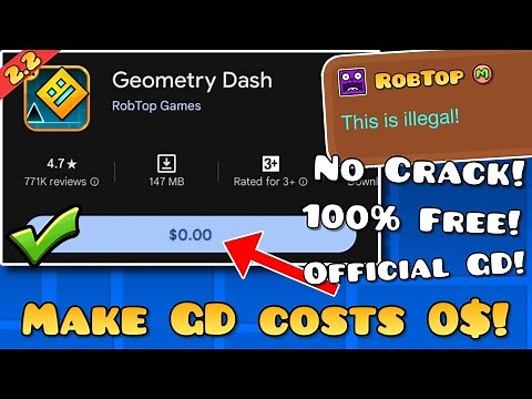 How To Download Geometry Dash 2.207 For FREE - Full Official Version! Mobile/PC (NO APK/MODS)