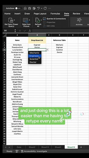 Cómo crear una lista desplegable en Excel
