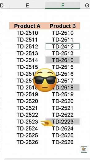 Compare Two Columns in Excel in 5 Seconds! | Excel Shortcut You Must Know