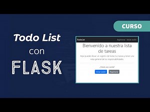 🔴Crea una lista de tareas con Flask y Python utilizando Bootstrap 5: Tutorial paso a paso