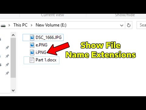 How To Display File Extension in Windows 11