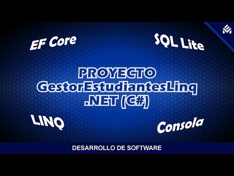 Programación | Proyecto .NET EF Core con LINQ y SQL Lite | Buenas Prácticas | Desarrollo de Software