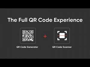 Build the Full QR Code Experience (QR Code Generator & Scanner!)