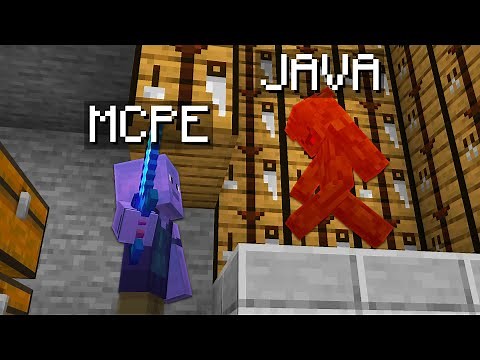 Minecraft Java Trapper vs Bedrock Trapper