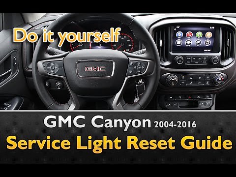 GMC Canyon Service Light Oil Life Service