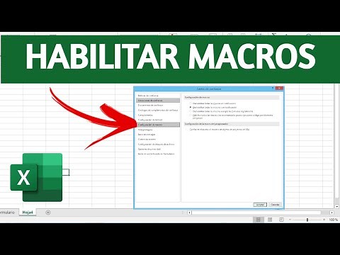 Como HABILITAR MACROS en EXCEL