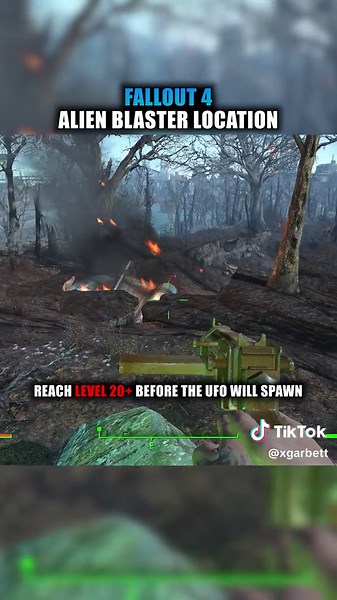 Fallout 4 Secret UFO & Alien Blaster Weapon Location Revealed