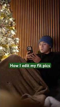 My Holiday Fit Pic Editing Guide 🎄