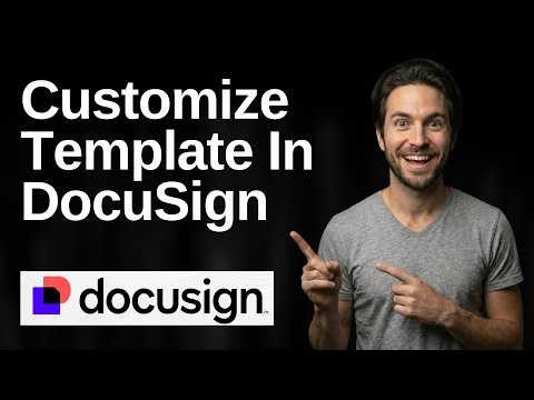 How To Customize Template In DocuSign (2026 Easy Guide)