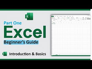 Microsoft Excel Basics for Beginners | Start Here!