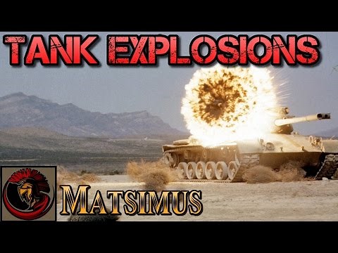 Main Battle Tank Explosions - Top Ten Explosive Footage Clips