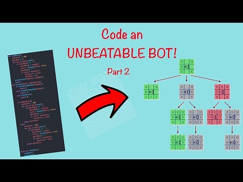 How to Create a TIC TAC TOE Bot in Python | Beginner Tutorial (Minimax Algorithm) | Part 2