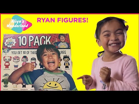 Ryans World Mystery Box | ryan toy hunt of ryan figures with Aliya (2022)