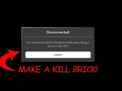 How to make a KICK BRICK! (Roblox Studio)