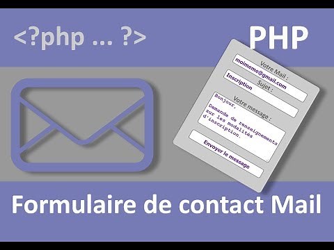 Formulaire de contact par mail en PHP