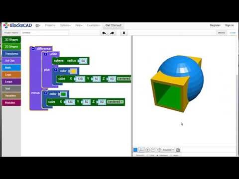 4. BlocksCad. Dibujando una figura