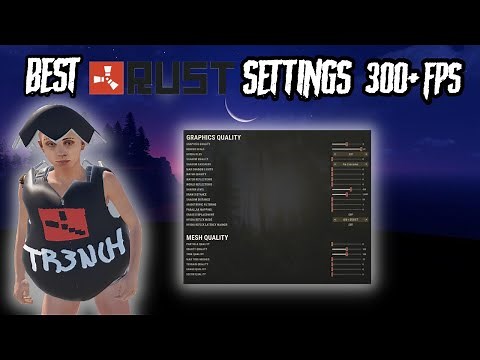 Best GRAPHICS and PVP Settings in RUST! 2022 - BETTER FPS, BASS BOOSTED AUDIO, LAUNCH OPTIONS...