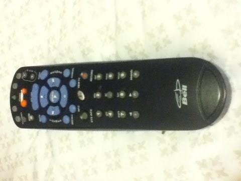 How to program Bell tv remote