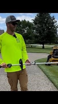 The CORRECT way to EDGE a lawn