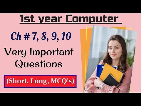 Class 11 Computer Science Chapter 7, 8, 9,10 Important Questions