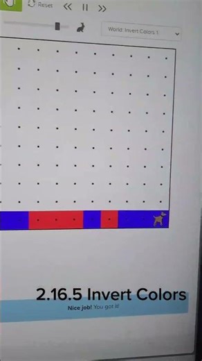 2.16.5 Code Hs - Inverted Colors |#code|#coding |#education |#codingforbeginners |#science |#shorts|