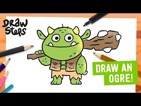 How to draw an OGRE (easy step by step)