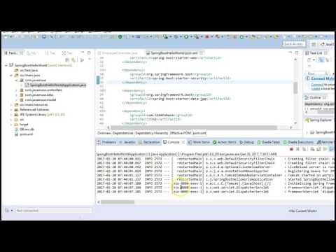 Spring Boot + Security implementation