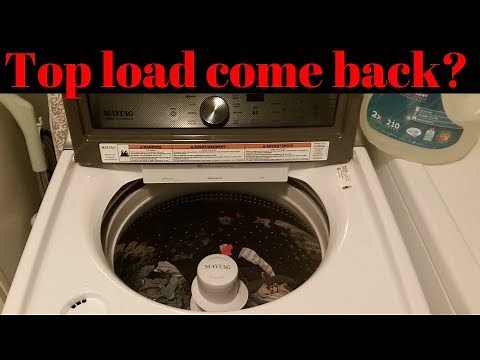 Maytag top load Washing Machine cycle test and review