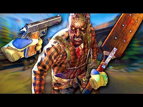 My first 2 hours surviving a VR Zombie Apocalypse! - Survival Nation