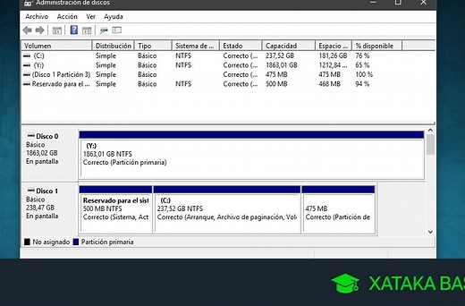 Particiones de disco duro: qué son y cómo hacerlas en Windows