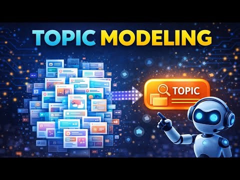 Topic Modeling Explained | Module 4 | Social Media Analytics