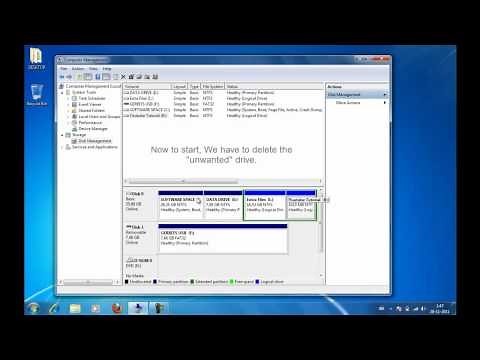 How to Unpartition a Hard Drive